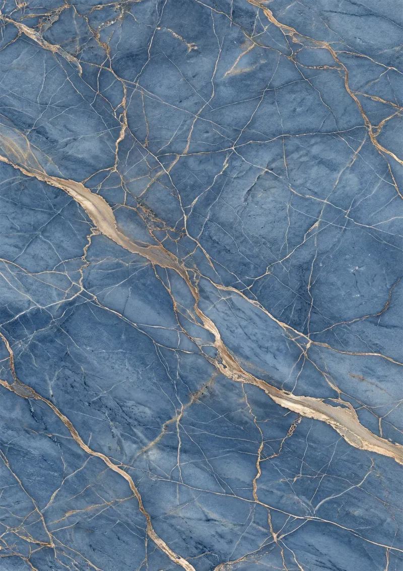 Décor Marbre Bleu Argenté (1037)