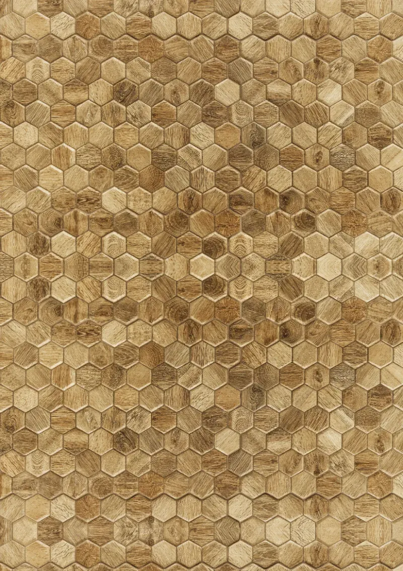 Décor Hexa Bois (6044)