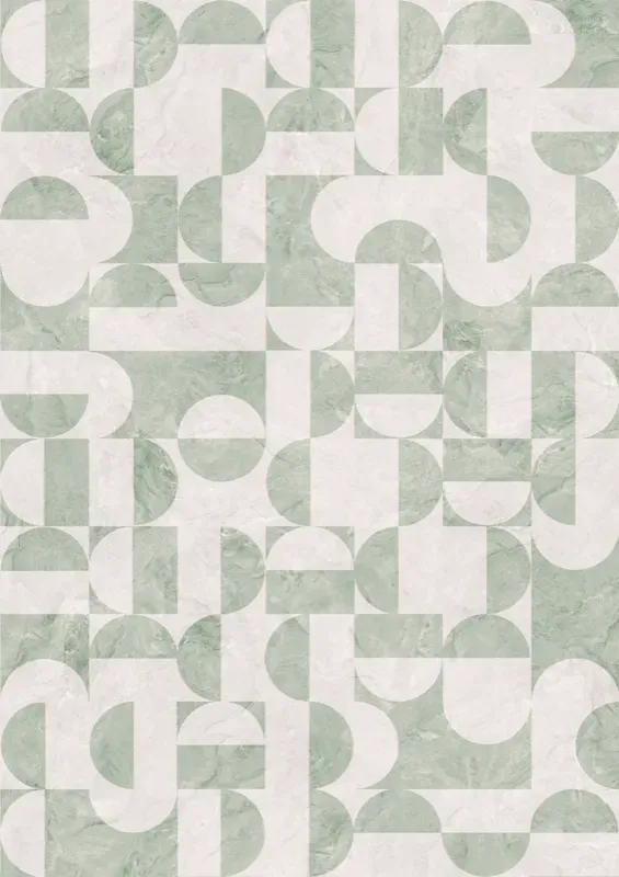 Décor Mosaïque Vert (8011)