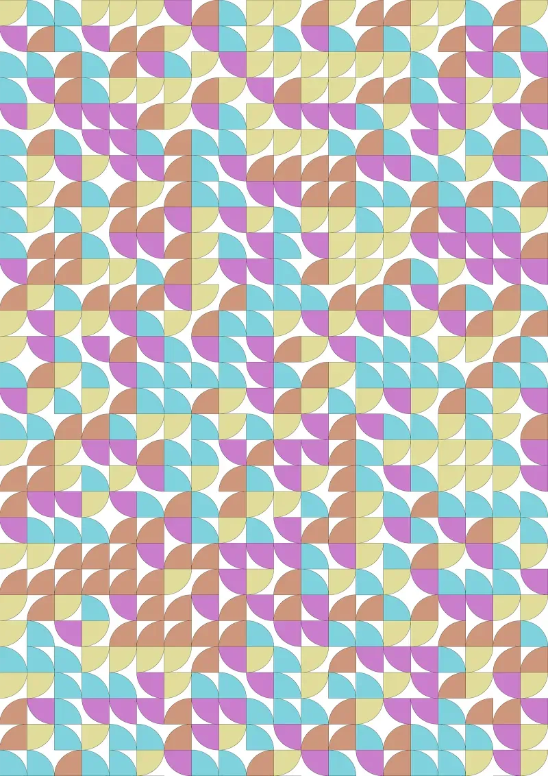 Décor Arc Multicolore (8048)