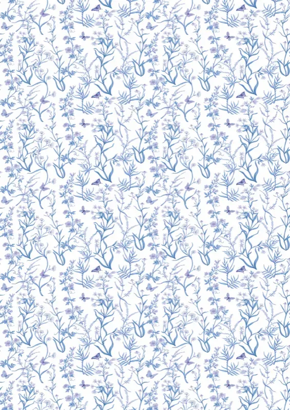 Décor Flora Porcelaine (9005)